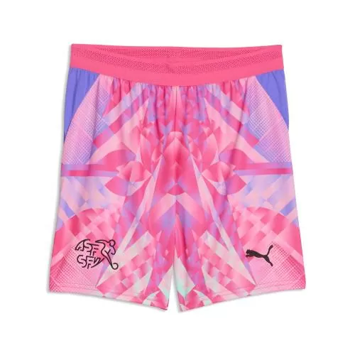 Schweiz Torwart Kinder WM Shorts Pink - 2026